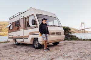 Reisen in einem Wohnmobil
